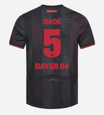 Bayer Leverkusen Loic Bade #5 Hemmatröja 2025-26 Kortärmad